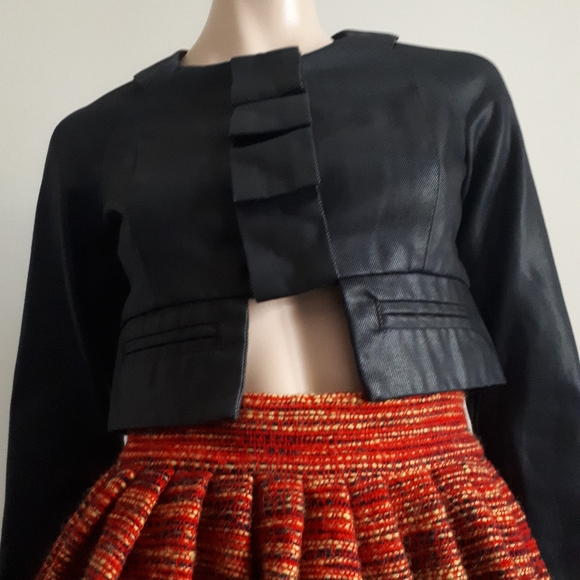 Designers Remix | Cropped Denim Jacket - Picture 4 of 15